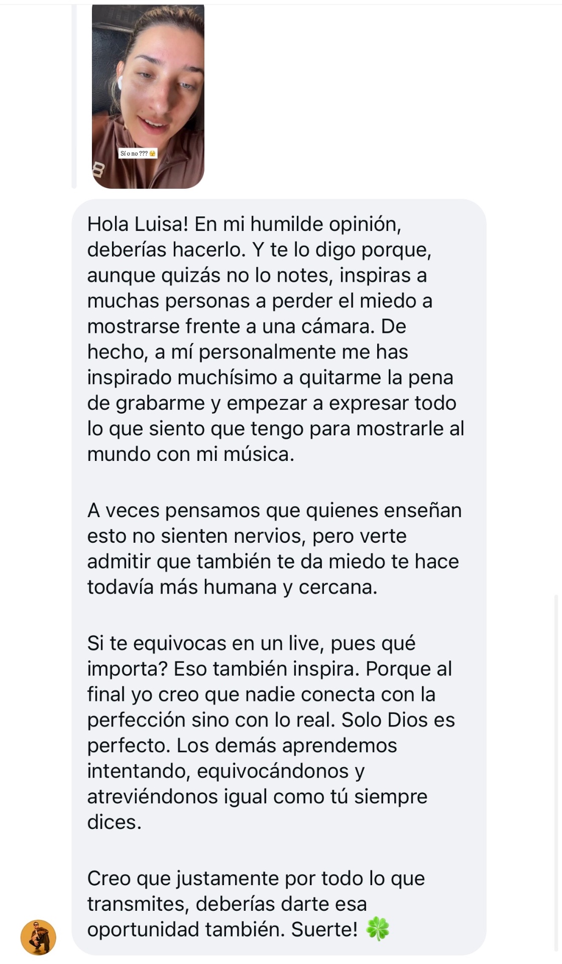 Testimonio real 1