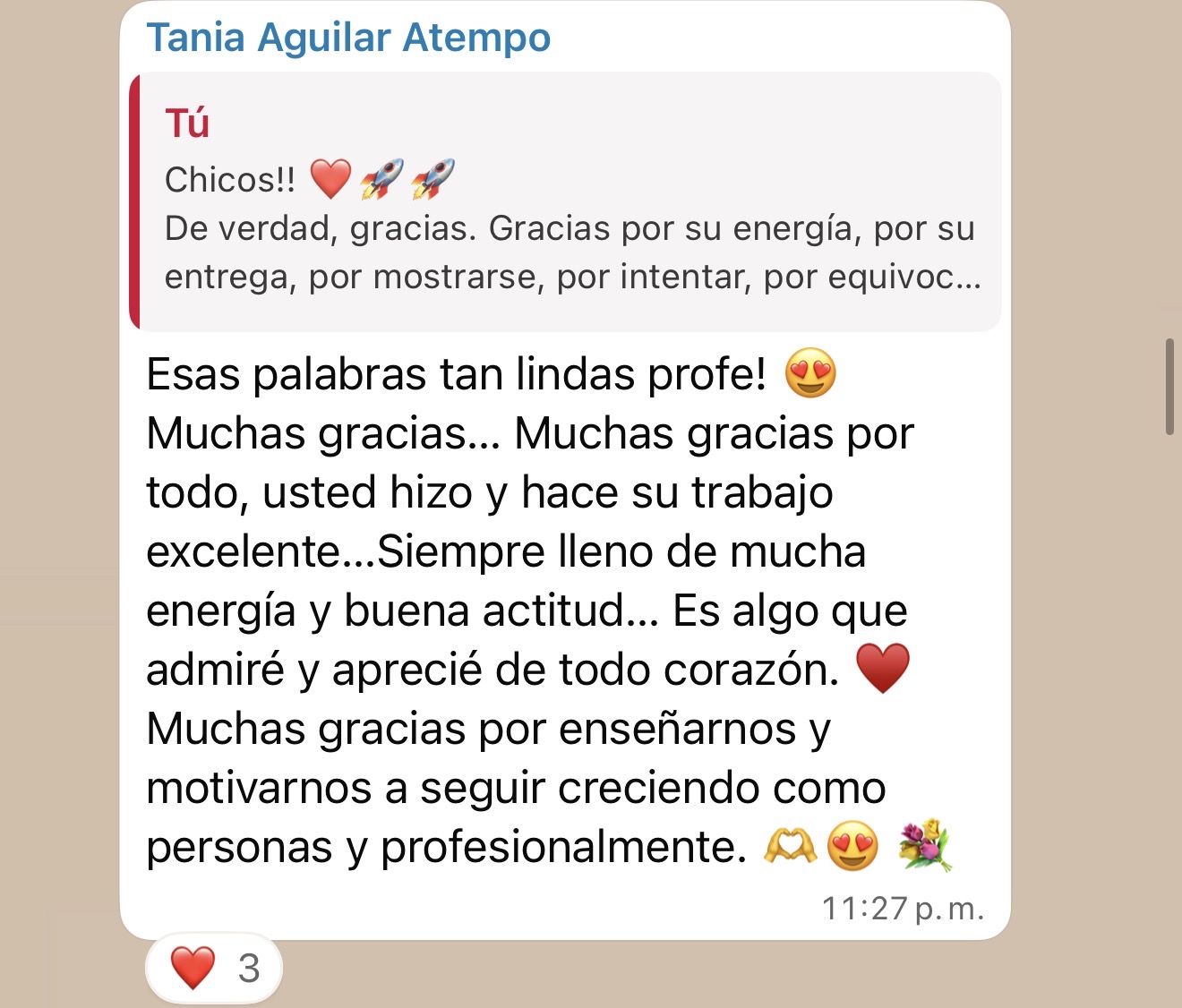 Testimonio real 2